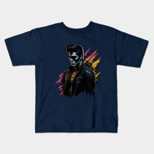 elvis presley Art Kids T-Shirt